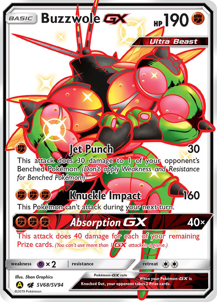 Buzzwole-GX (English)