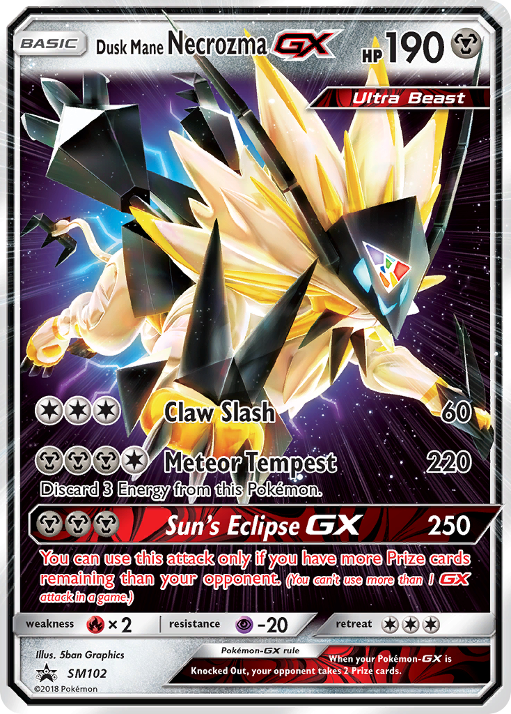 Dusk Mane Necrozma-GX (English)