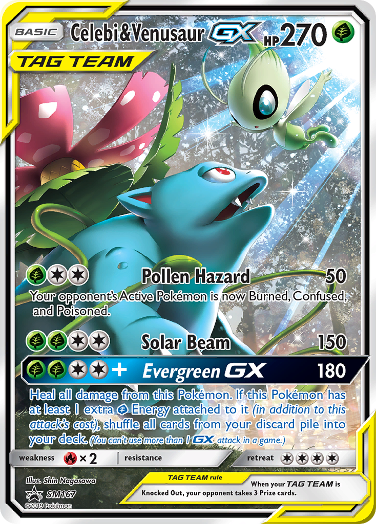 Celebi & Venusaur-GX (English)