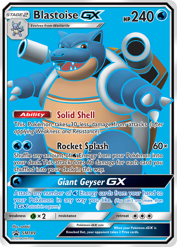 Blastoise-GX (English)