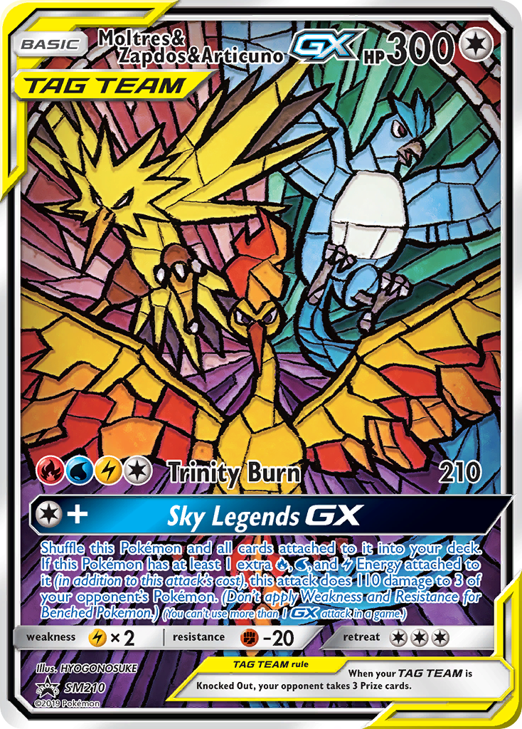 Moltres & Zapdos & Articuno-GX (English)