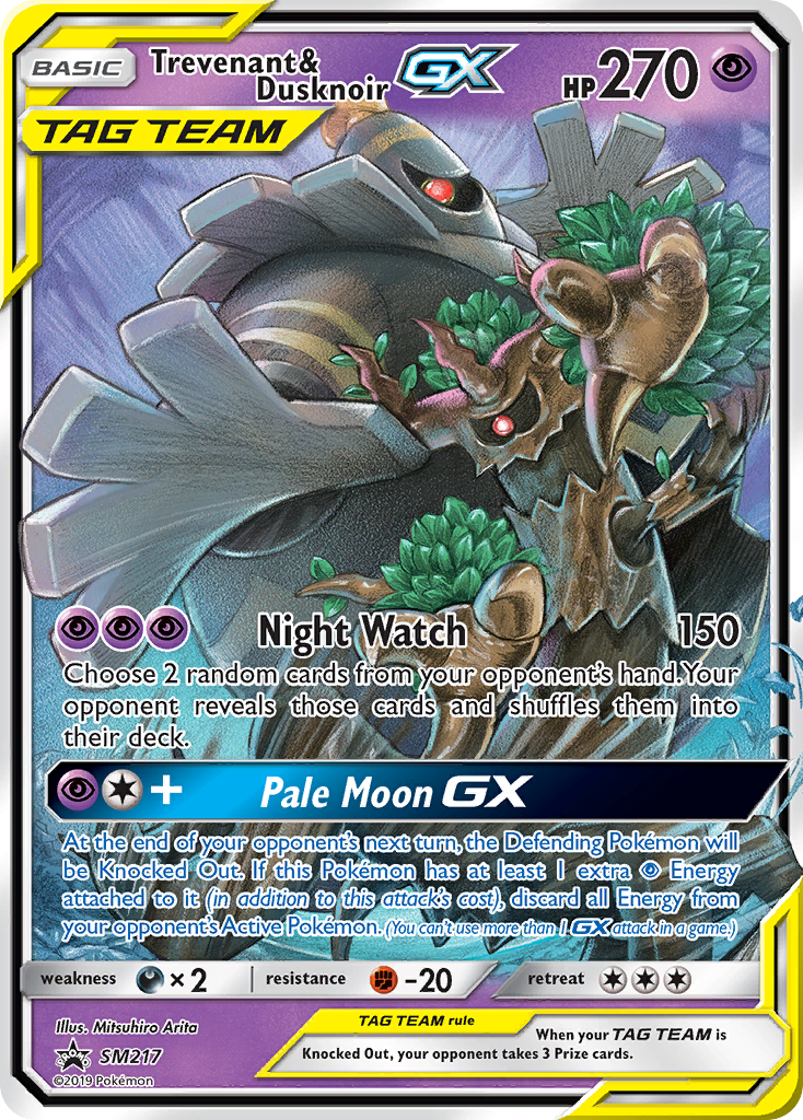 Trevenant & Dusknoir-GX (English)