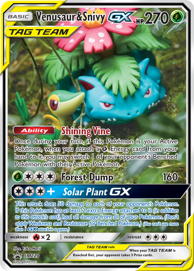 Venusaur & Snivy-GX (English)