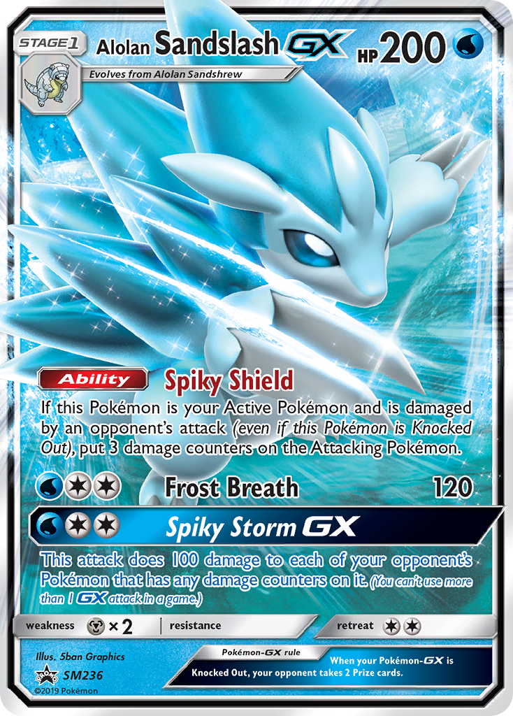 Alolan Sandslash-GX (English)
