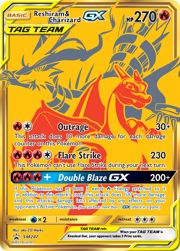 Reshiram & Charizard-GX (English)