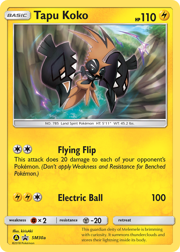 Tapu Koko (English)