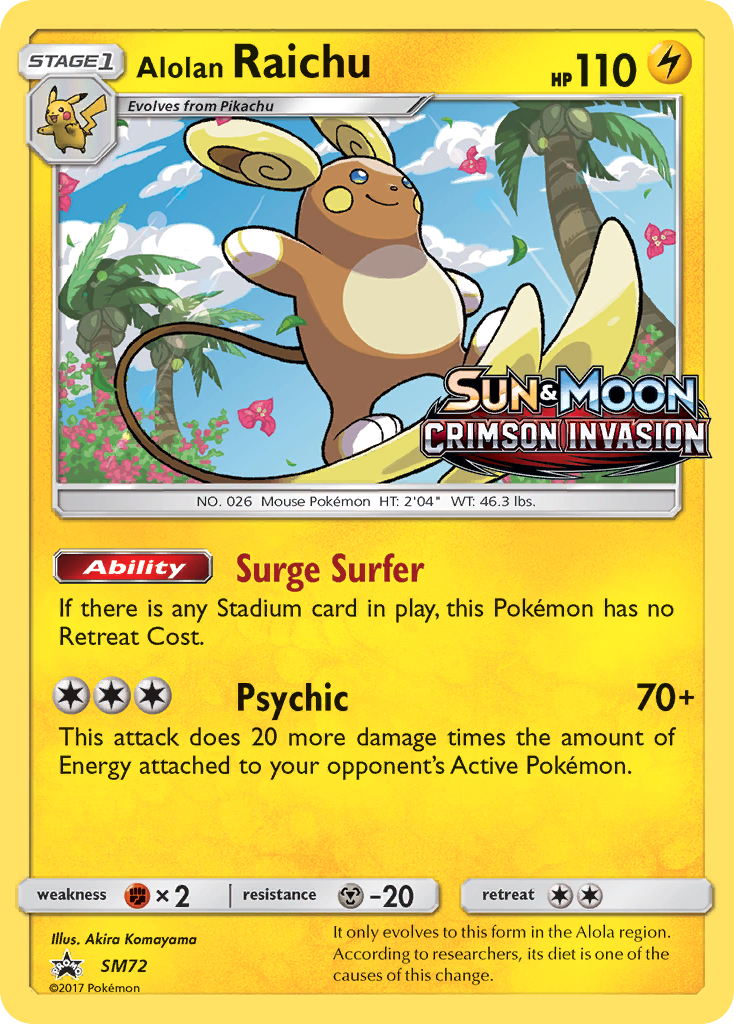 Alolan Raichu (English)