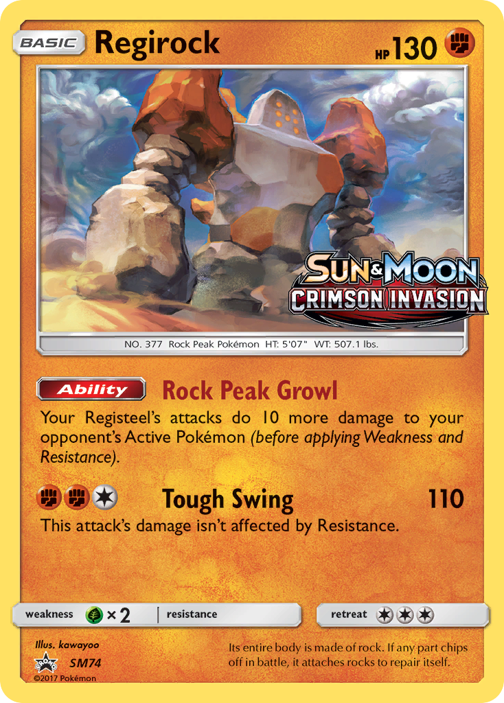 Regirock (English)