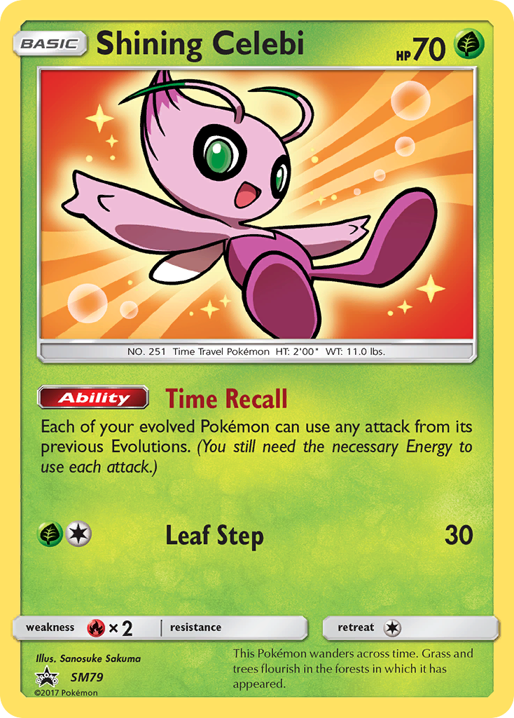 Shining Celebi (English)