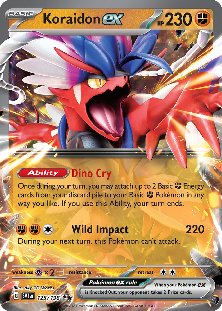 Koraidon ex (English)