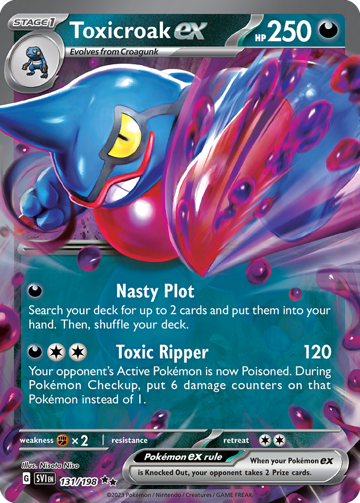 Toxicroak ex (English)