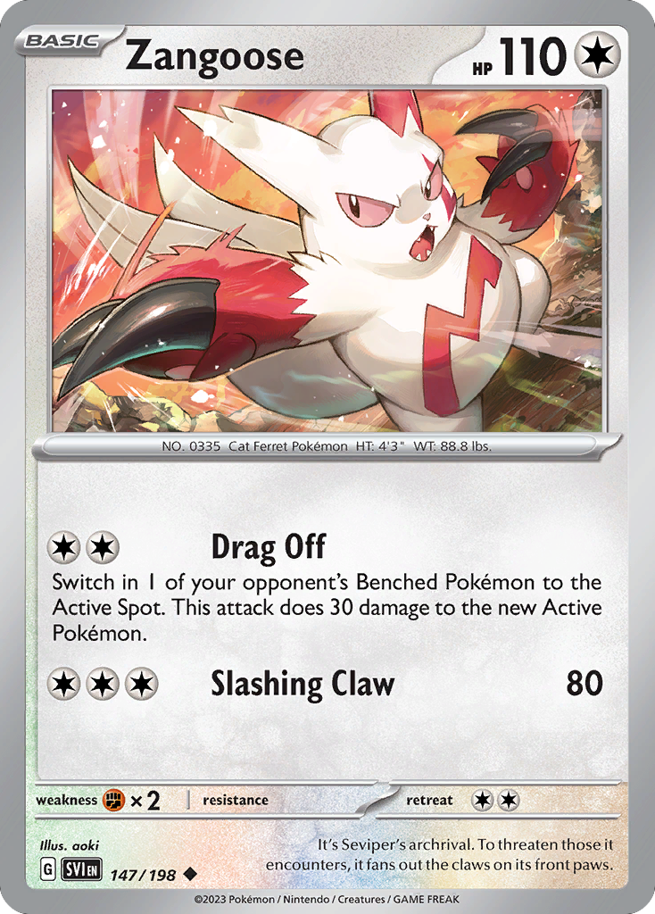 Zangoose (English)