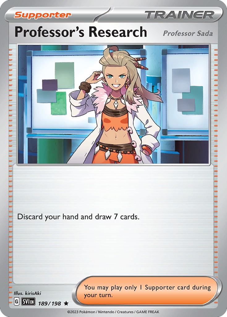 Professor's Research (Professor Sada) (English)