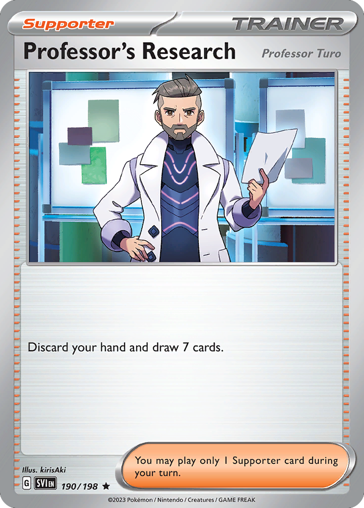 Professor's Research (Professor Turo) (English)