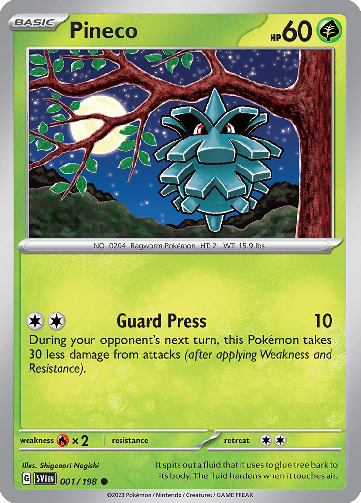 Pineco (English)
