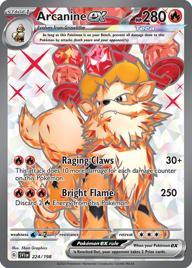 Arcanine ex (UR) (English)