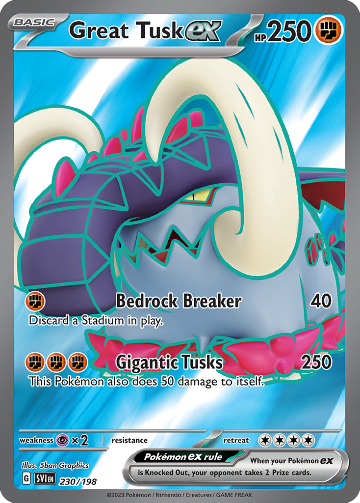 Great Tusk ex (UR) (English)