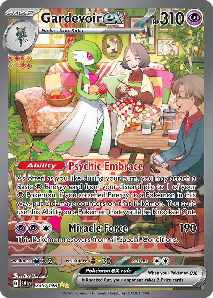 Gardevoir ex (SAR) (English)