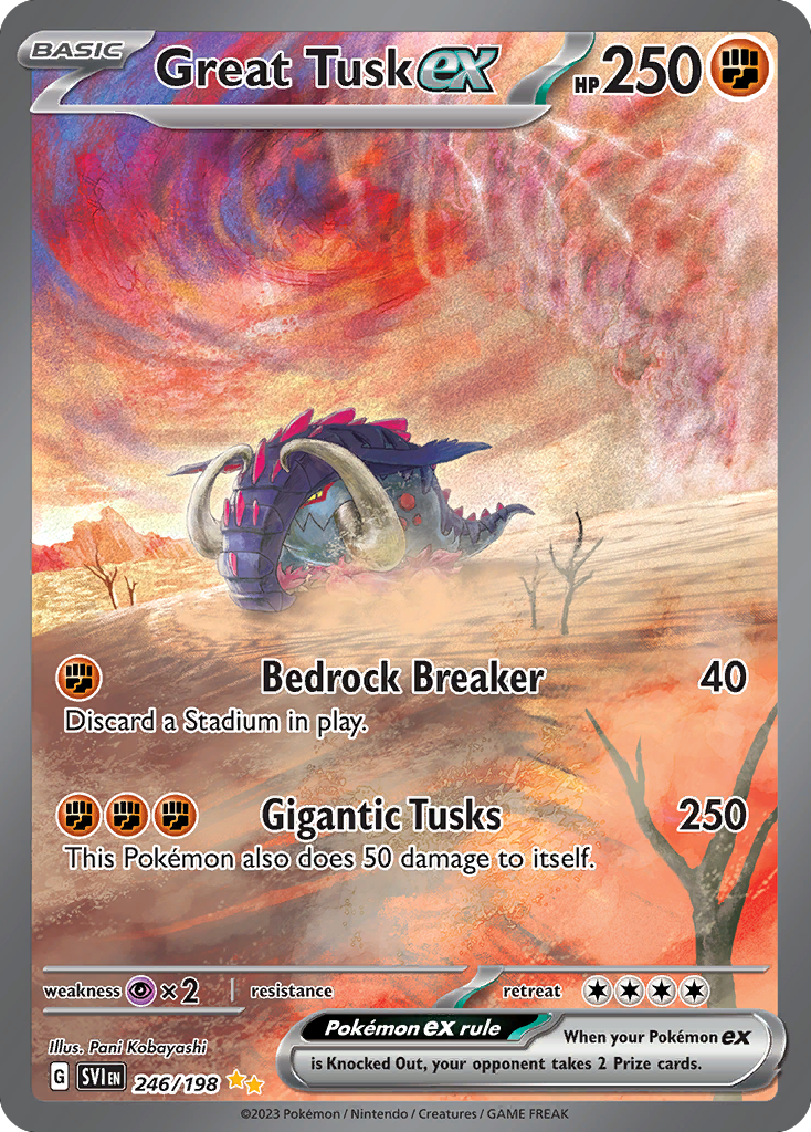Great Tusk ex (SAR) (English)