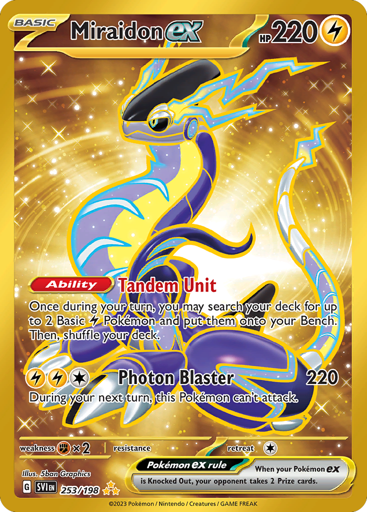 Miraidon ex (HR) (English)