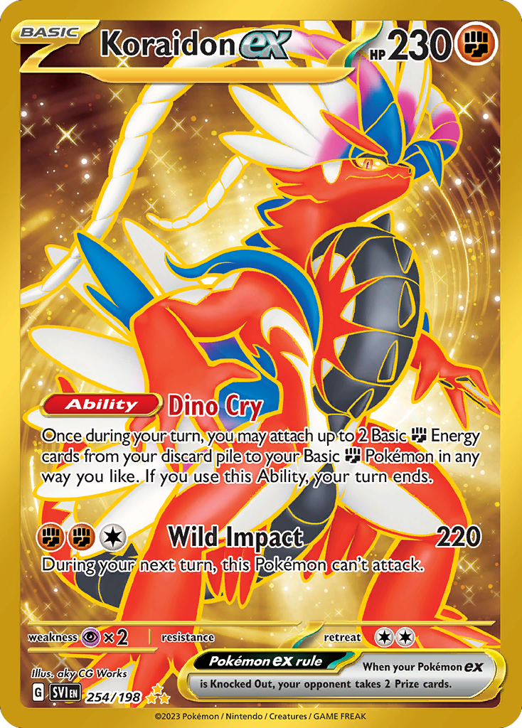 Koraidon ex (HR) (English)