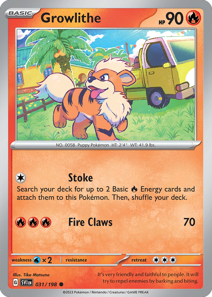 Growlithe (English)