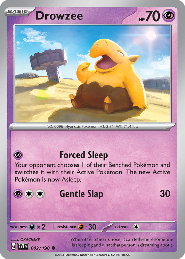 Drowzee (English)