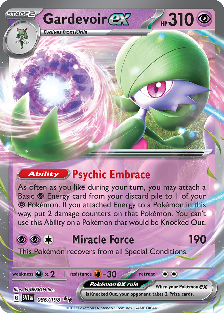 Gardevoir ex (English)