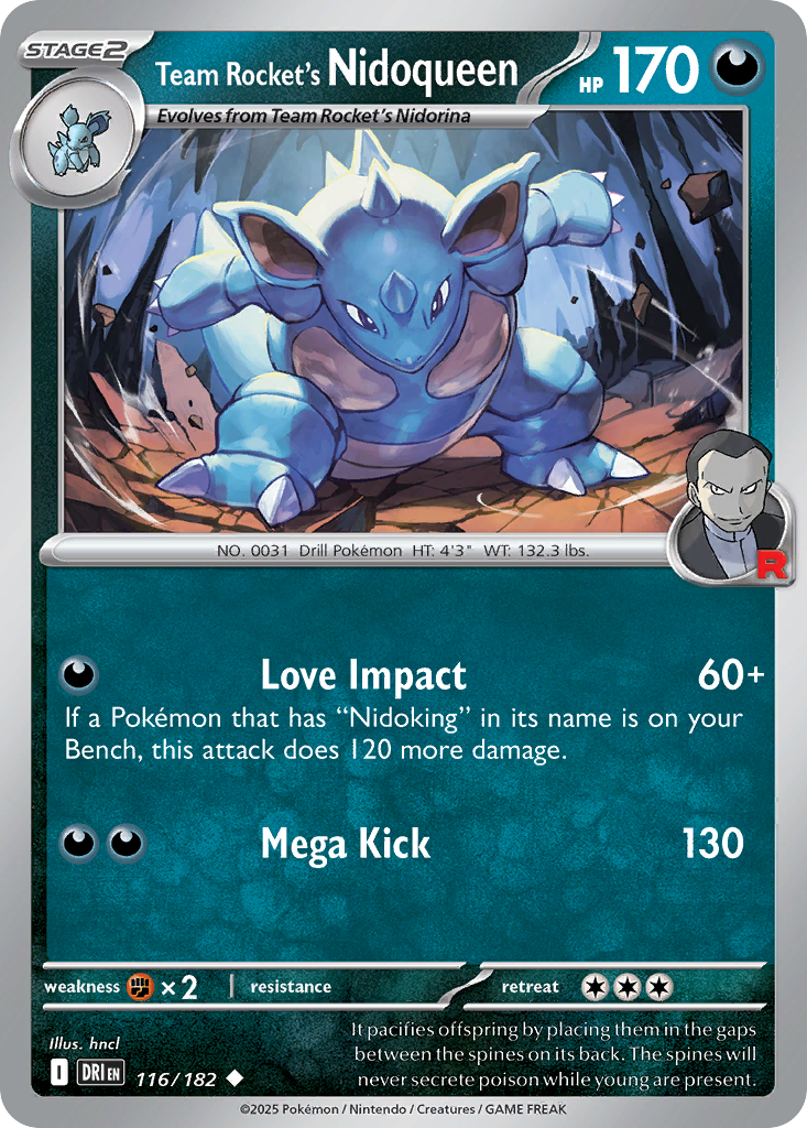 Team Rocket's Nidoqueen (English)