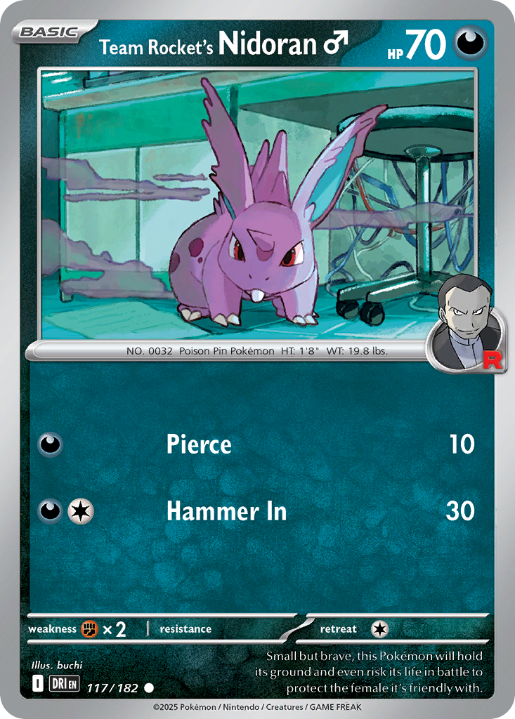 Team Rocket's Nidoran♂ (English)