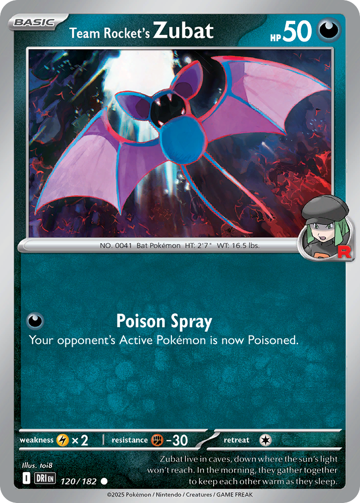 Team Rocket's Zubat (English)