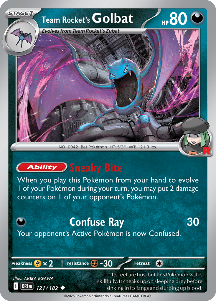 Team Rocket's Golbat (English)