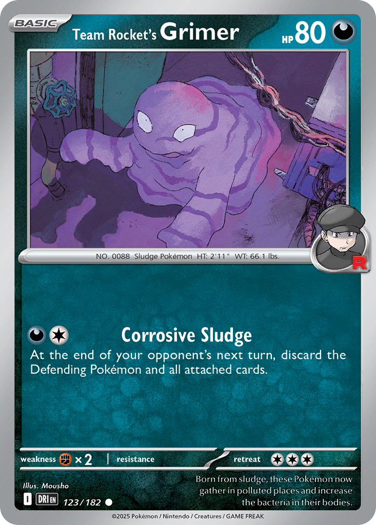 Team Rocket's Grimer (English)