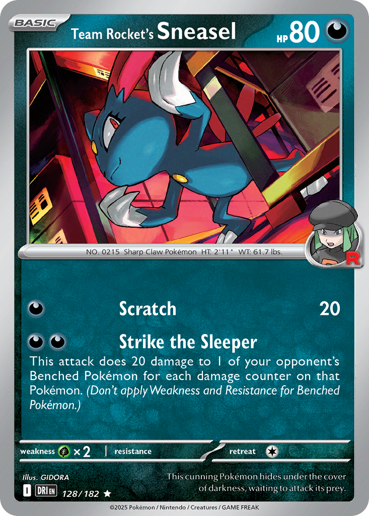 Team Rocket's Sneasel (English)
