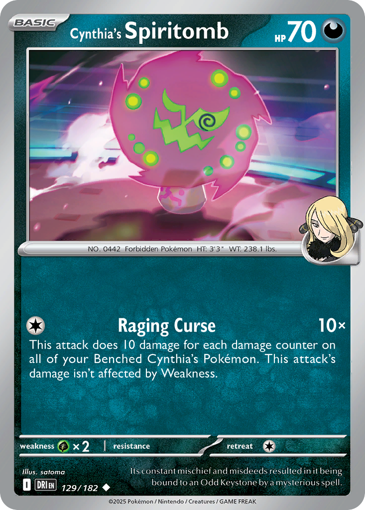 Cynthia's Spiritomb (English)