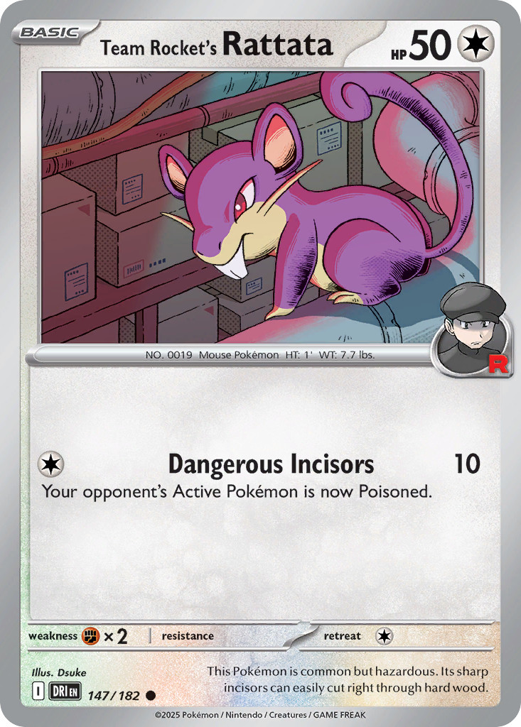 Team Rocket's Rattata (English)