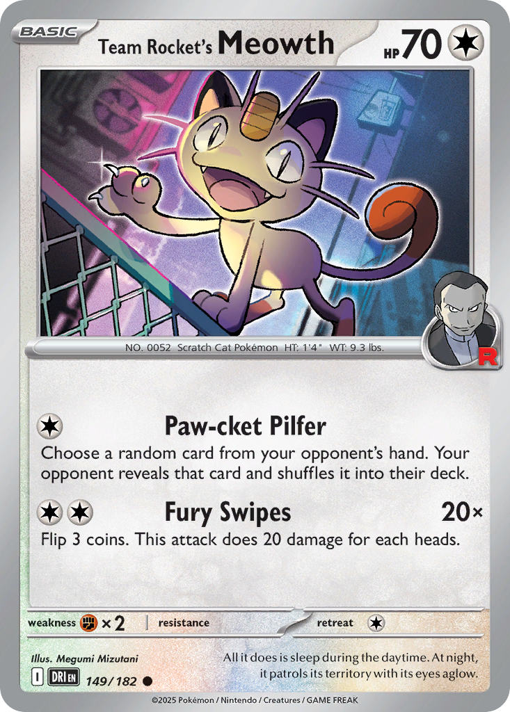 Team Rocket's Meowth (English)