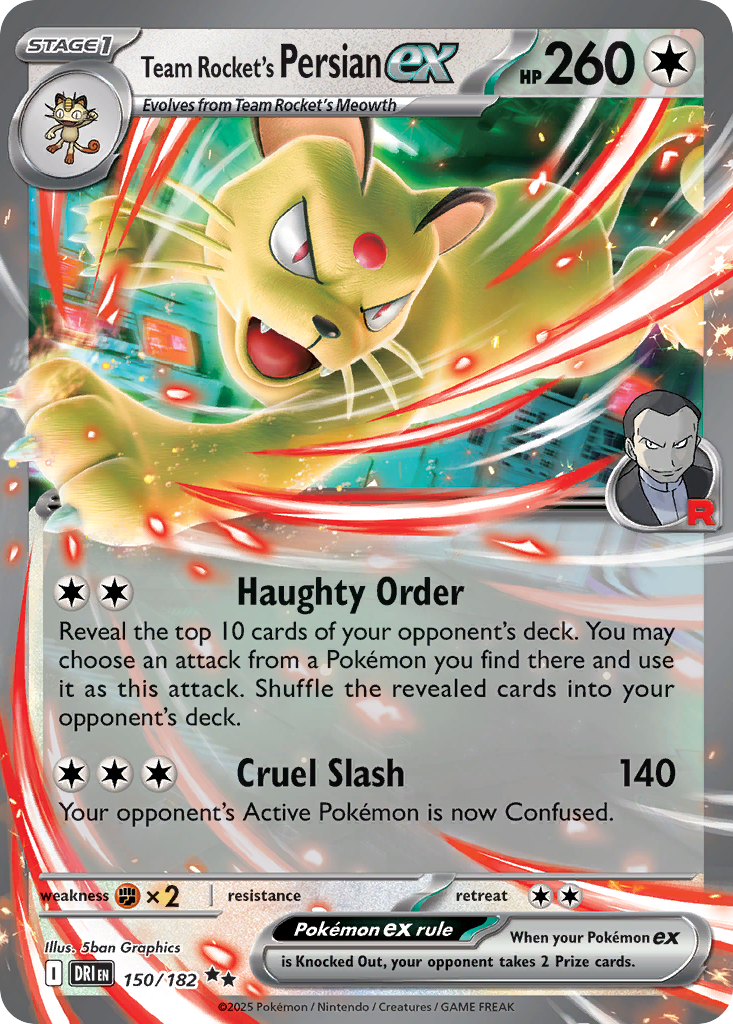 Team Rocket's Persian ex (English)