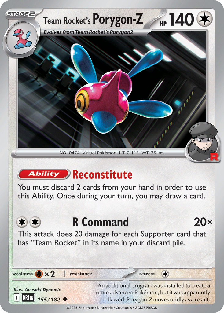 Team Rocket's Porygon-Z (English)