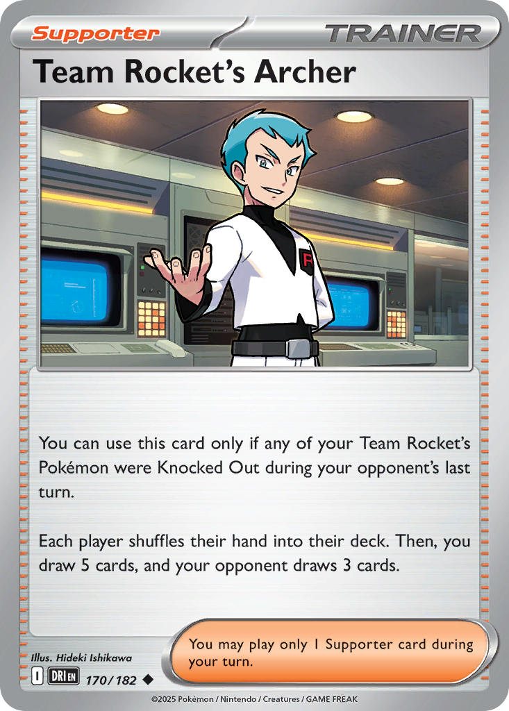 Team Rocket's Archer (English)
