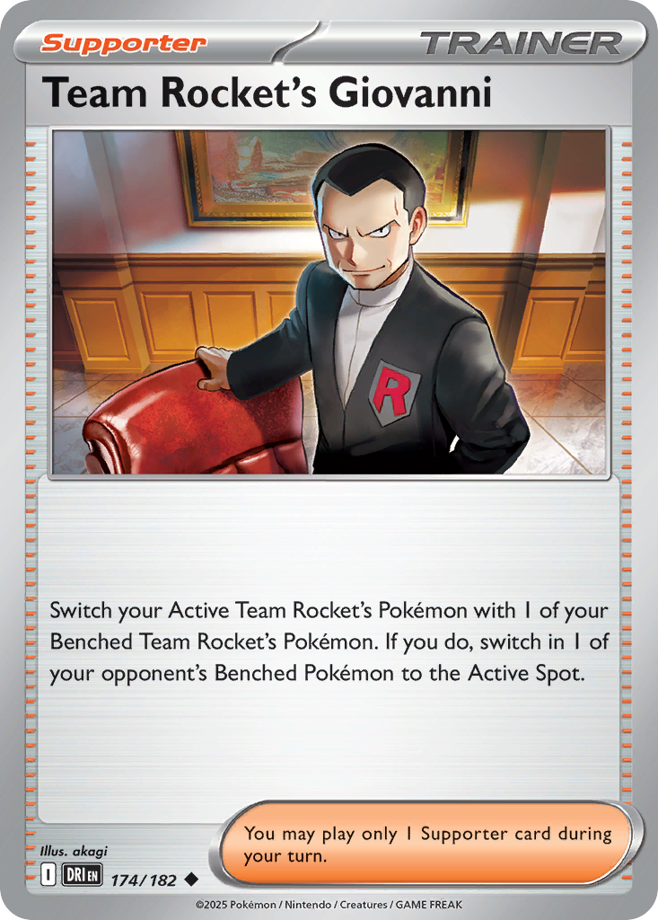 Team Rocket's Giovanni (English)
