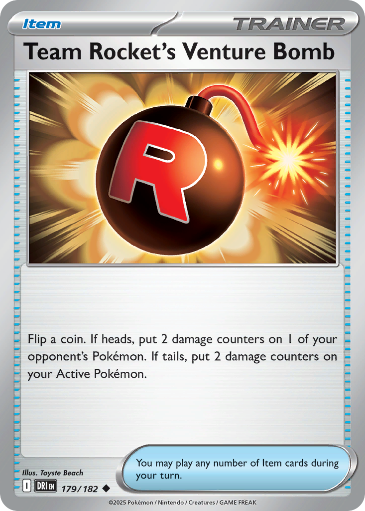 Team Rocket's Venture Bomb (English)