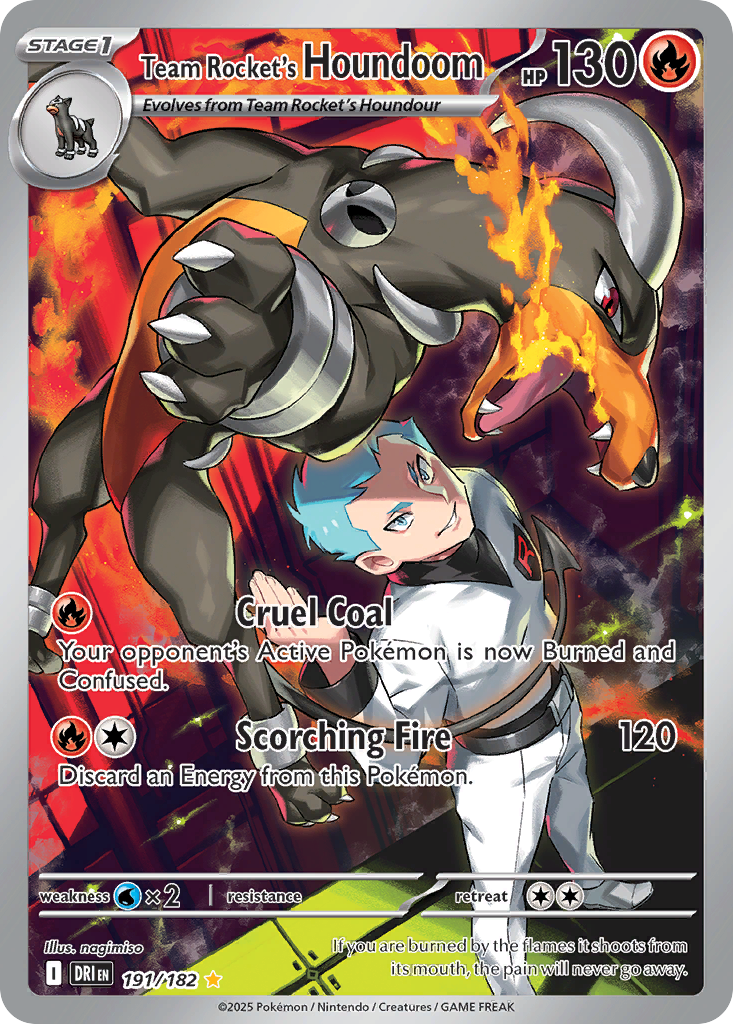 Team Rocket's Houndoom (IR) (English)