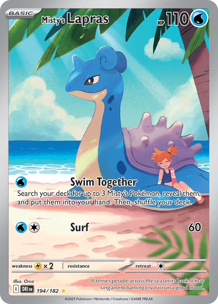 Misty's Lapras (IR) (English)