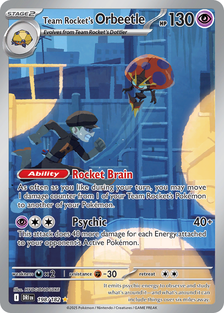 Team Rocket's Orbeetle (IR) (English)