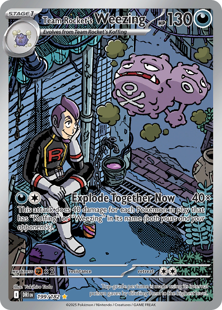 Team Rocket's Weezing (IR) (English)
