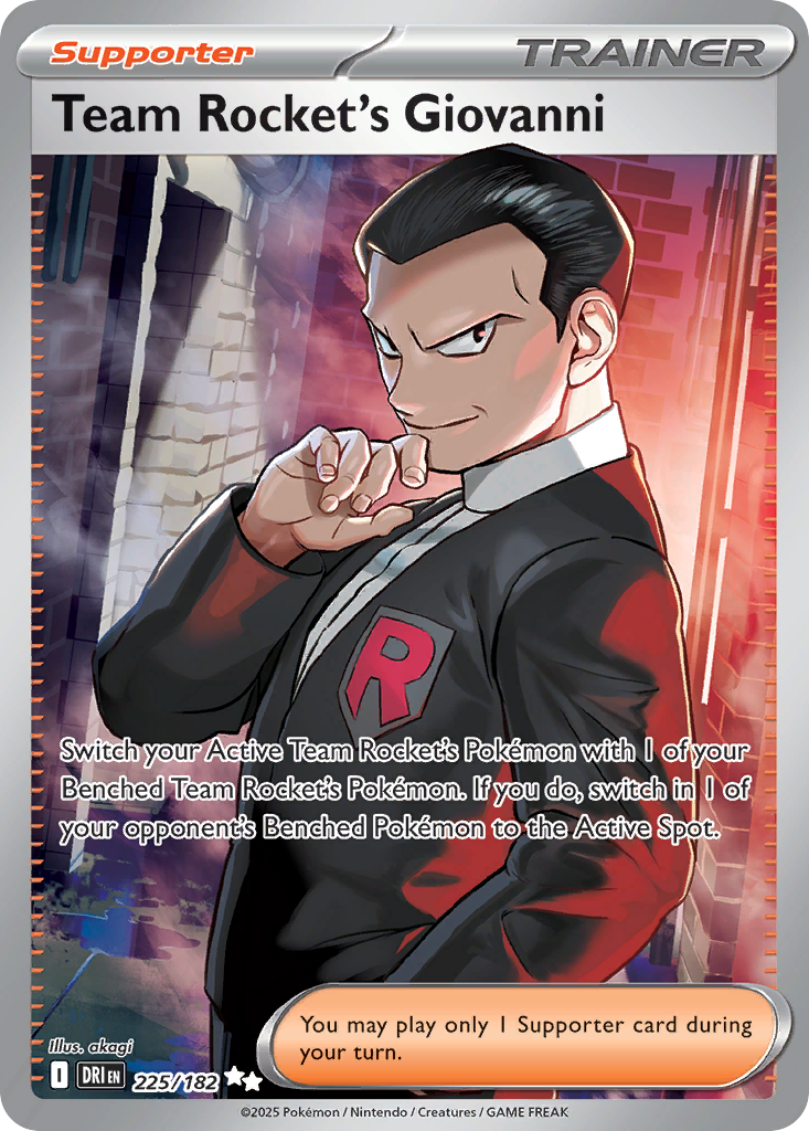 Team Rocket's Giovanni (UR) (English)
