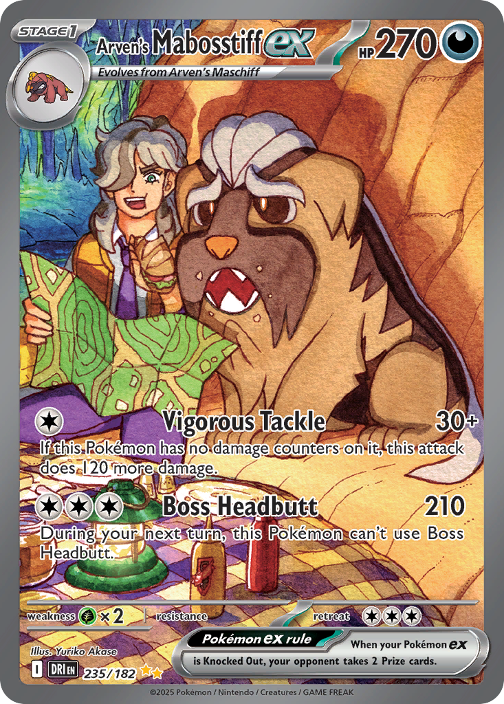 Arven's Mabosstiff ex (SAR) (English)