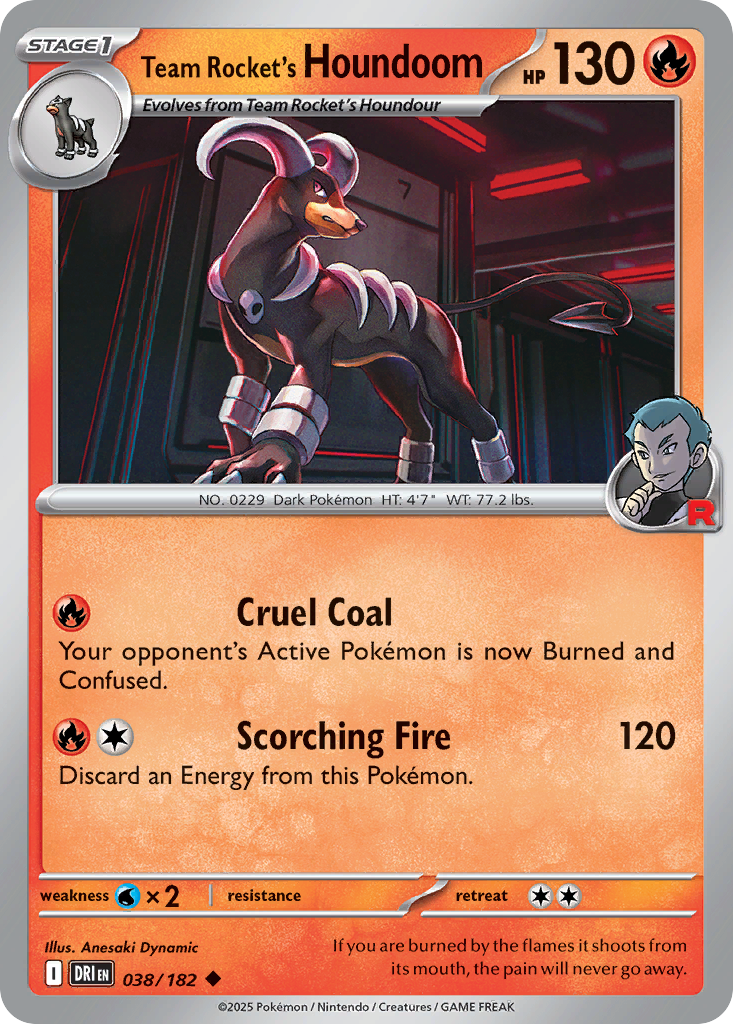 Team Rocket's Houndoom (English)
