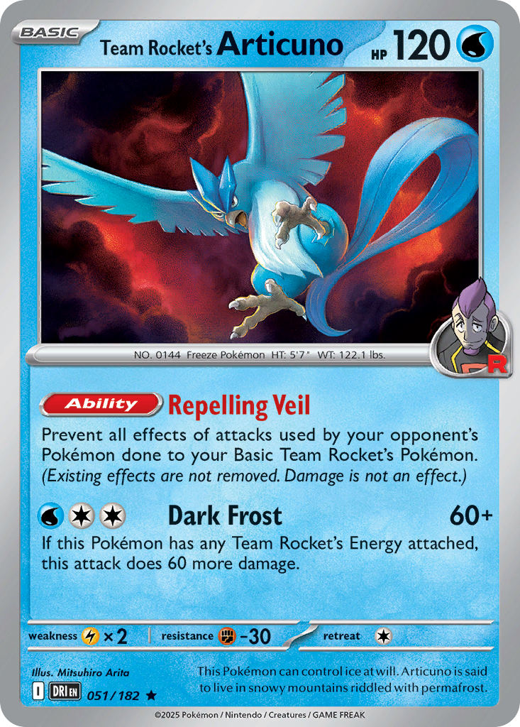 Team Rocket's Articuno (English)